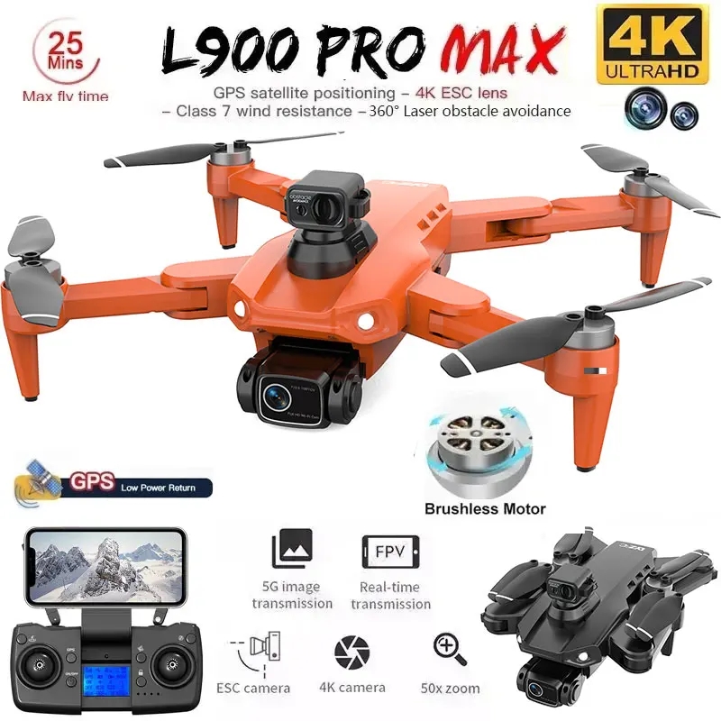 Drone Camera Hd - L900 Pro MAX GPS 드론 4K