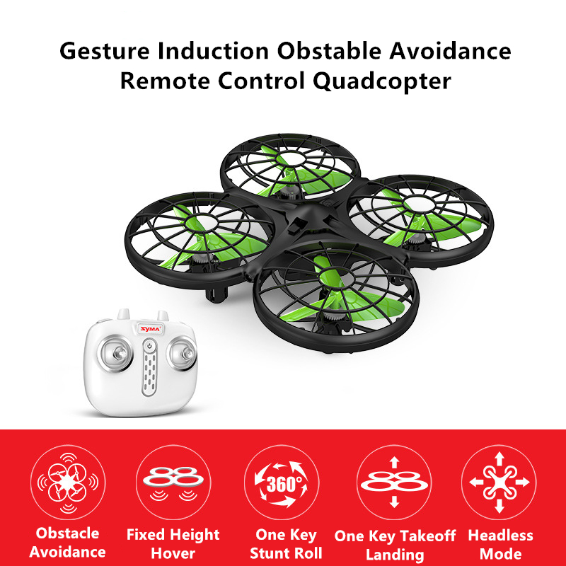 Eachine Drone E010 - 제스처 유도 장애물 회피 RC 쿼드콥터,