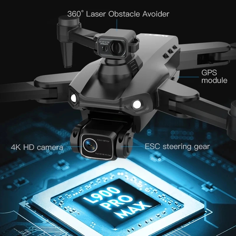 L900 Pro MAX GPS 드론 4K 전문 HD 듀 - Drone Camera Hd 리뷰 및 가격