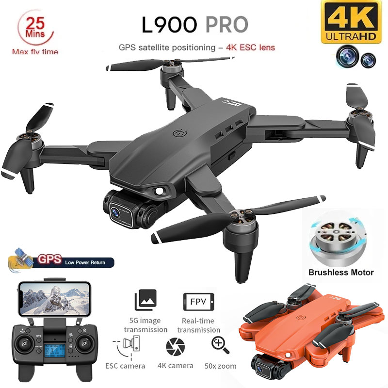 L900 Pro GPS 드론 4K 전문 HD 듀얼 카메 - Drone Camera Hd 리뷰 및 가격