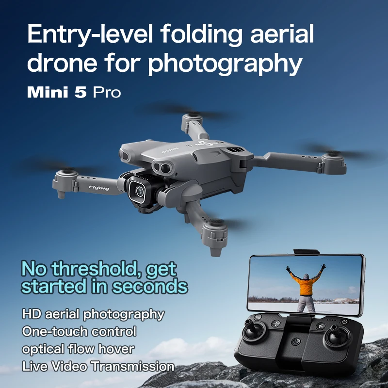 Lenovo Mini 5 Pro 드론, 8K 고화질 듀 - Drone Camera Professional 리뷰 및 가격